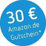 Münchener Verein Amazon Gutscheinaktion - Störer in blau